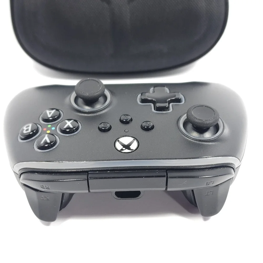 PowerA Advantage Wired Controller Xbox XBGPSPWI‎ Untested Parts only & Case